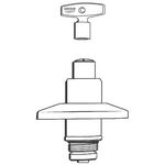 Grohe Oberteil 3/4" f UP-Ventile 3/4" chr