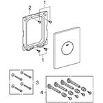 Grohe Abdeckplatte SKATE 156x197mm chr
