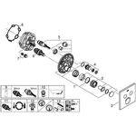 Thermostat GROHTHERM SMARTCONTROL eckig 2 ASV su-st