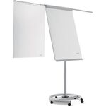Flipchart Schreibfläche B680xH1065mm creme/lichtgrau fahrbar MAGNETOPLAN