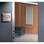 Tür-/Infoschild B148xH105mm Sichtfenster Acryl Rücken Acryl DURABLE