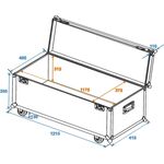 ROADINGER Universal-Transport-Case 120x40cm mit Rollen
