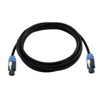 PSSO Lautsprecherkabel Speakon 2x4 1,5m sw