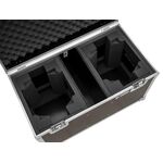 ROADINGER Flightcase 2x LED TMH-X4