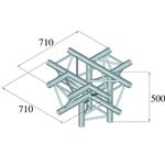 ALUTRUSS TRILOCK 6082AC-53 5-Weg-Stück \/