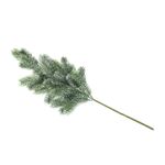 EUROPALMS Tannenzweig, beschneit, PE, 65cm