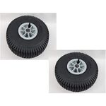 Bdt Sparset: Rad, Luft-Reifen f. Tretfahrzeuge, Bollerwagen, Babycar Ø 260 mm 4.10/3.50-4 2PR, 2 Stück