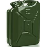 Kraftstoffkanister 20l Olivgrün RAL 6003 Stahlbl.0,9mm L345xB165xH470mm VALPRO