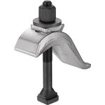 Spannpratze Nr.6321 f.T-Nut 20mm Spann-H.0-85mm M20x20x200mm AMF