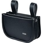 Nageltasche,dop.LUKAS ca.B18xH12xT7cm schwarz Leder FHB - VPE: 5