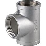 Gewindefitting T-Stück 90Grad IG NPS 1/4 Zoll - VPE: 10