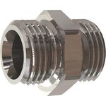 Doppelgewindenippel MS vern.AG 1/2/1/2 Zoll SW 25mm RIEGLER
