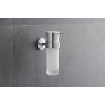 Duravit Seifenspender STARCK T inkl. Glasbehälter weiß matt chrom