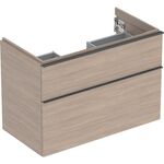 Geberit Waschtischunterschrank iCon 900x615x476mm Eiche/Griff lava matt