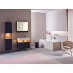 Duravit Einbauwanne QATEGO mit 1 Rückenschräge 1700x750mm weiß