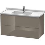 Duravit Waschtischunterbau L-CUBE 469x1020x558mm taupe supermatt