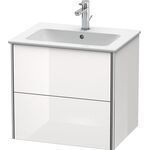 Duravit Waschtischunterbau XSQUARE 560x1010x478mm taupe supermatt