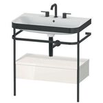 Duravit WTU HAPPY D.2 PLUS 775x490mm m Metallkon e HL ta supermatt