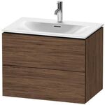 Duravit Waschtischunterbau L-CUBE 720x481mm 2 Schubk ta s-matt ES Ah mitte