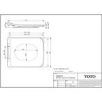 TOTO SP WC-Sitz abnehmbar, mit Absenkautomatik we
