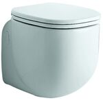 Geberit WC-Sitz 500 BY CITTERIO Scharniere verchromt, mit Deckel weiß