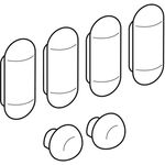 Geberit Sitzdeckelpuffer passend zu 573010, 572030 und 573070
