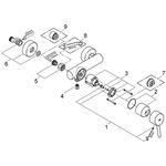 Grohe Einhand-Brausebatterie CONCETTO 1/2Zoll chr