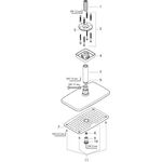 HG Kopfbrause RAINDANCE DN 15 m Deckenans. 100 E 240 Air 1jet 25