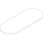 HG Glasablage LOGO einzeln 450mm