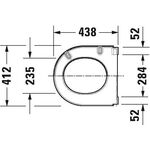 Duravit WC-Sitz STARCK 3 mit Absenkautomatik, abnehmbar weiß