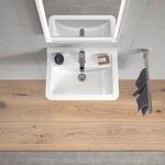 Duravit Waschtisch STARCK 3 m ÜL HLB 1 Hahnloch 500x360mm weiß