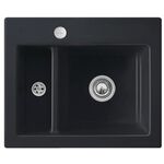 V&B Einbauspüle SUBWAY XM FLAT 585x475mm Exzent. graphit