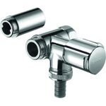 Schell NA-Ventil COMFORT chr f Wandbatterien 3/4Zoll Anschl li 45mm