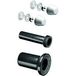 SCHELL WC-Zu- und Ablaufset Ablaufrohr d= 90mm, Anschlussrohr 184mm