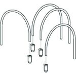 Schell Hydraulik-Schlauch-Set Ed. E Man. 4 Stück mit Steckanschluss
