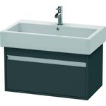 Duravit Waschtischunterbau KETHO 440x750x410mm graphit matt