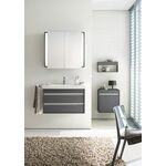 Duravit Spiegelschrank KETHO 180x800x750mm graphit matt