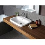 Duravit Einbauwaschtisch DURASTYLE m ÜL HLB 560x455mm 1 Hahnloch weiß WG