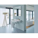 Duravit Möbelwaschtisch HAPPY D.2 m ÜL HLB 1000x505mm geschli 1 HL weiß WG