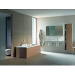 Duravit Waschtisch DURASTYLE m ÜL HLB 600x440mm 1 Hahnloch weiß