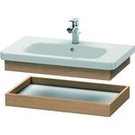 Duravit Ablageboard DURASTYLE 448x730x84mm europ. Eiche/europäische Ei