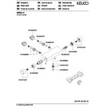 Keuco Thermostat-Brausemischer EDITION 1 AP vc