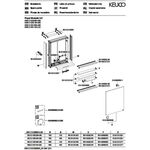 Keuco Spiegelschrank ROYAL MODULAR 2.0 Breite 500mm Höhe 900mm Tiefe 120mm