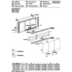 Keuco Spiegelschrank ROYAL MODULAR 2.0 Breite 1100mm Höhe 700mm Tiefe 120mm