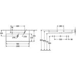 V&B Waschtisch 2.0 MEMENTO 1000x470mm o ÜL f 2x 1-L Arm we C+