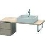 Duravit Konsolenunterschrank L-CUBE 400x320x477mm pine silver