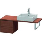 Duravit Konsolenunterschrank L-CUBE 400x420x477mm amerikanisch nussbaum