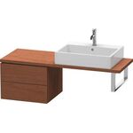 Duravit Konsolenunterschrank L-CUBE 400x520x477mm amerikanisch nussbaum