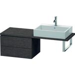 Duravit Konsolenunterschrank L-CUBE 400x620x477mm eiche dunkel gebürstet
