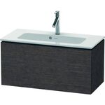 Duravit WTU Compact L-CUBE 400x820x391mm eiche dunkel gebürstet